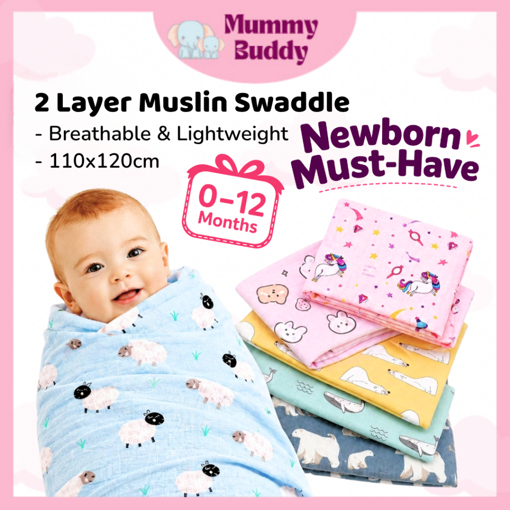 Bedung Baby Newborn Swaddle Newborn Kain Bedung Bamboo Muslin Swaddle Baby Newborn Baby Blanket Newborn Bamboo Towel