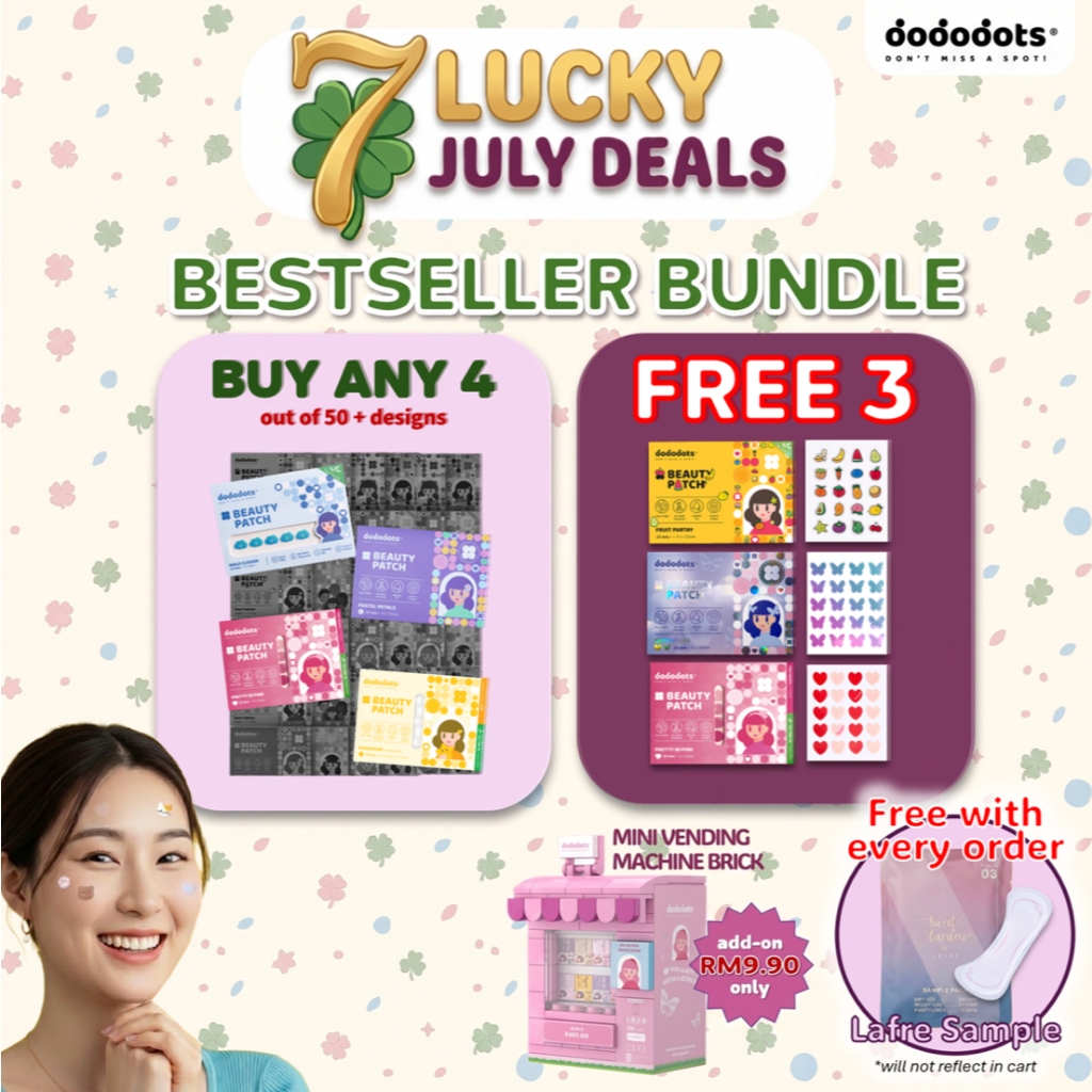 [BUY 4 FREE 3] Dododots Pimple Patches - All Products | Asia's No.1 Clinical-Grade Hydrocolloid Acne Patch w TeaTreeOil