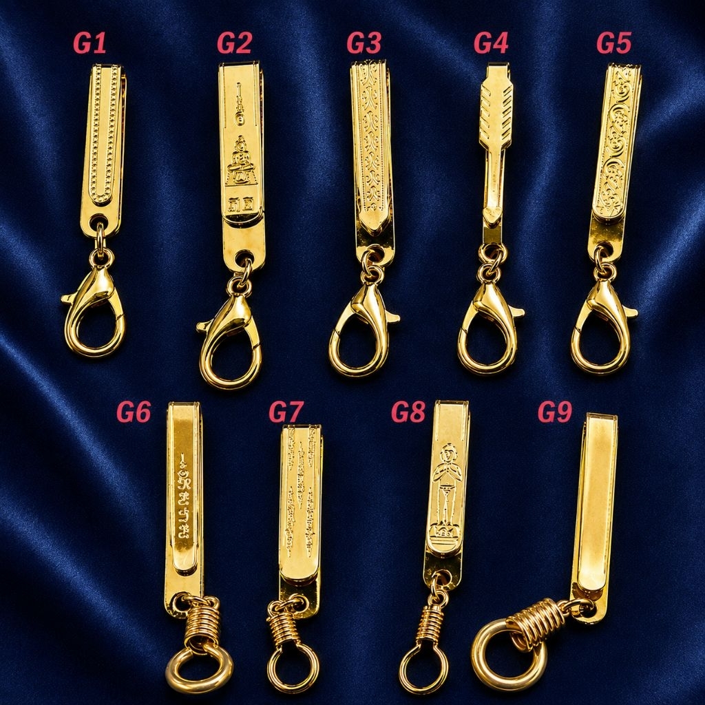泰国圣物 佛牌扣 Thailand Sacred Object pin 佛牌挂 不透钢挂 金扣 金挂 不透钢扣 stainless steel pendant