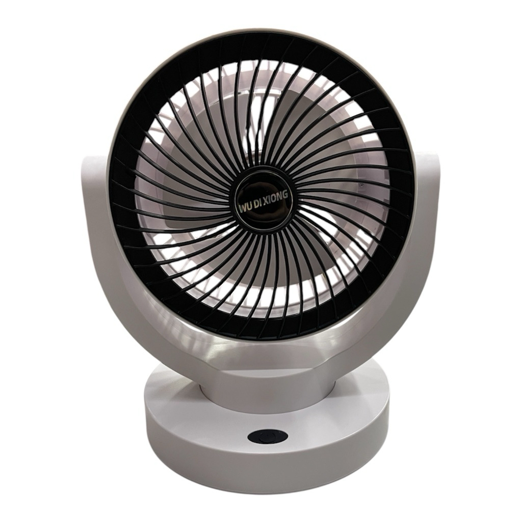 Air Circulation Fan 3 speed Portable Table Desk Fan Wide Angle Kipas Angin Meja 桌面空气循环扇 广角风扇