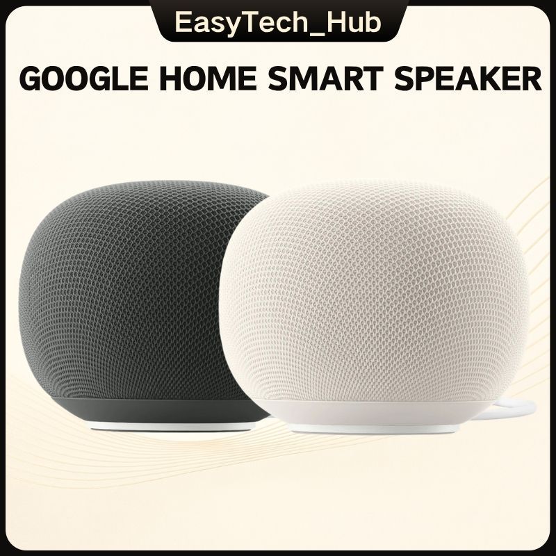 Google Home Speaker 2026 Smart Voice Speaker Gemini AI Bluetooth WiFi Smart Home Control