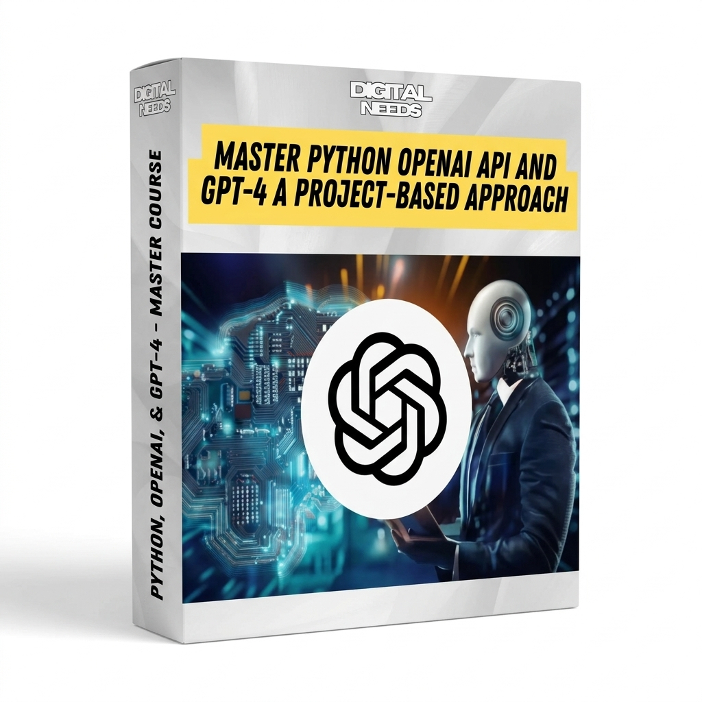 Master Python OpenAI API and GPT-4 Project-Based Course - Comprehensive AI Development Training - Learn to Build AI Chat