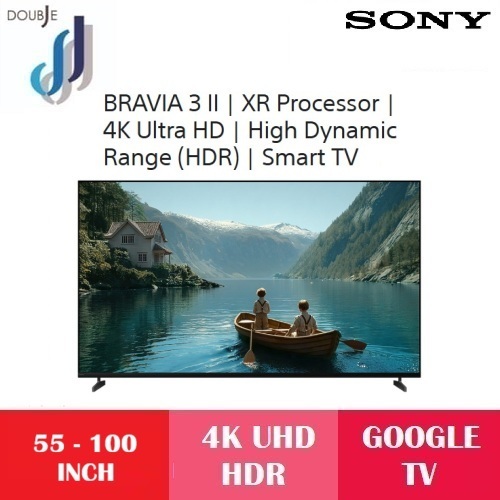 Sony 55 - 100 Inch Bravia 3 II LED 4K HDR Google TV XR30M2