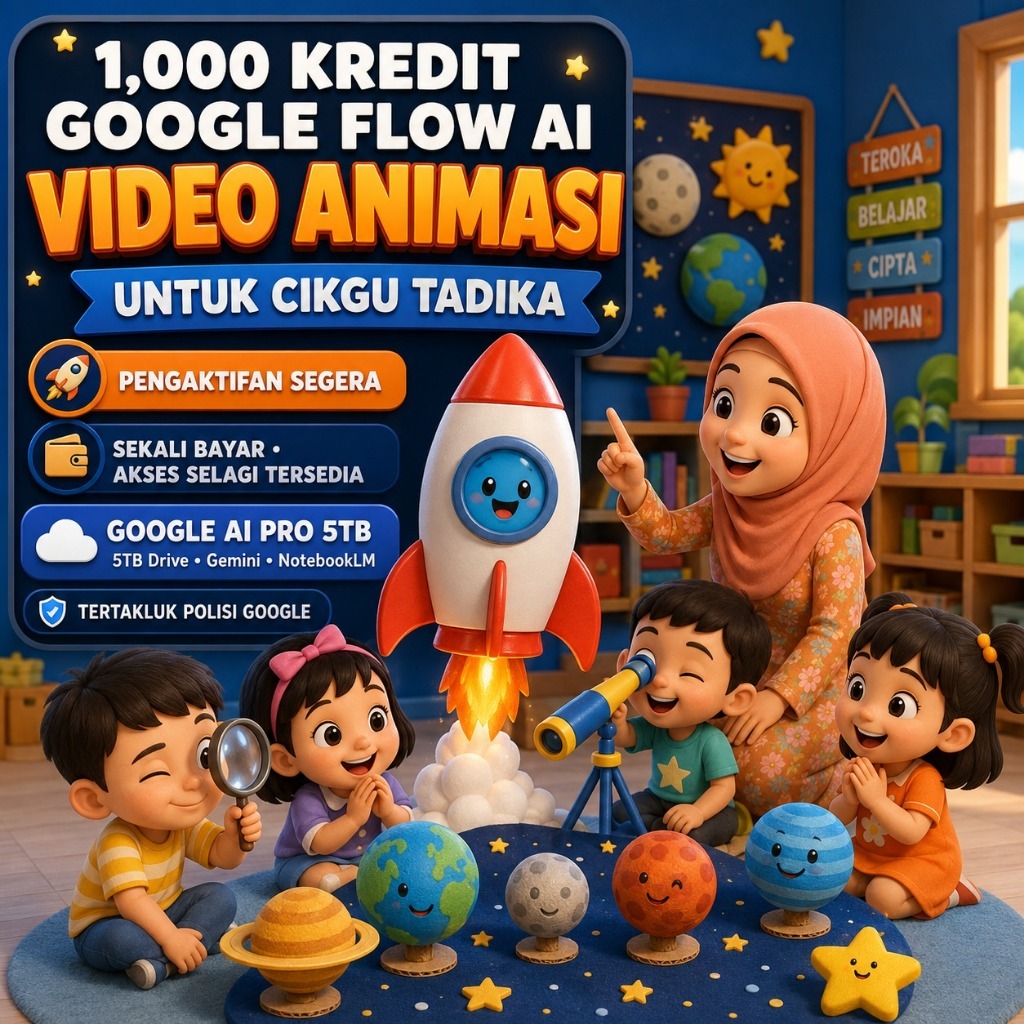 [COMBO 5] Gemini AI ULTRA PRO PLAN 🔥Google Flow 1000 🔥Gemini Veo 3.1 🔥 Google 5TB Storage 🔥 Google Pro 🔥