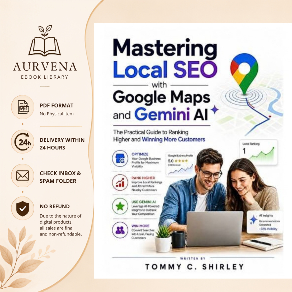 Mastering Local SEO with Google Maps And Gemini AI: The Practical Guide To Ranking Higher and Winning More Customers