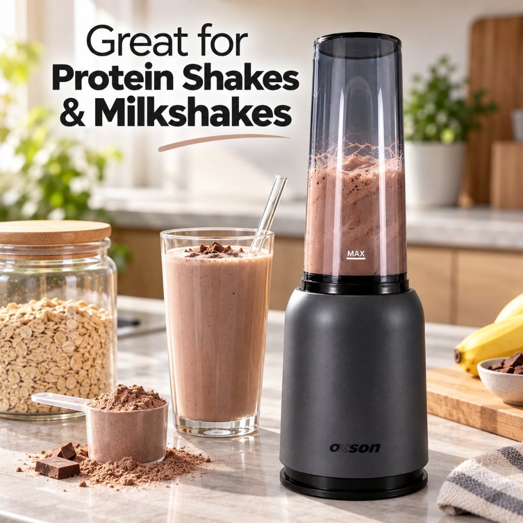 OXSON Personal Blender / Mesin Pengisar Buah Portable Juicer 400ml / Electric Smoothie Maker Ready Stock MY
