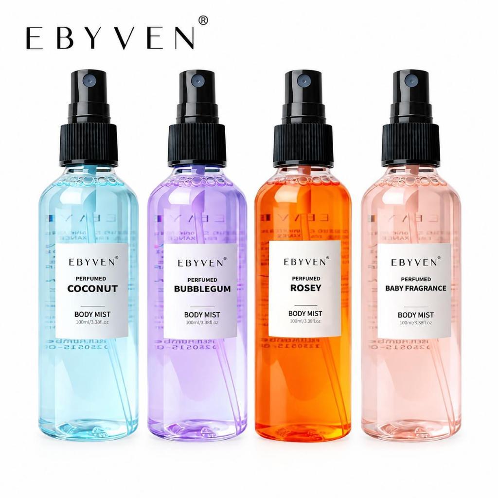 Ebyven Beach Series Spray Malaysia Clothing Fragrance Light Fragrance Long-Lasting Body Mist Perfume Body