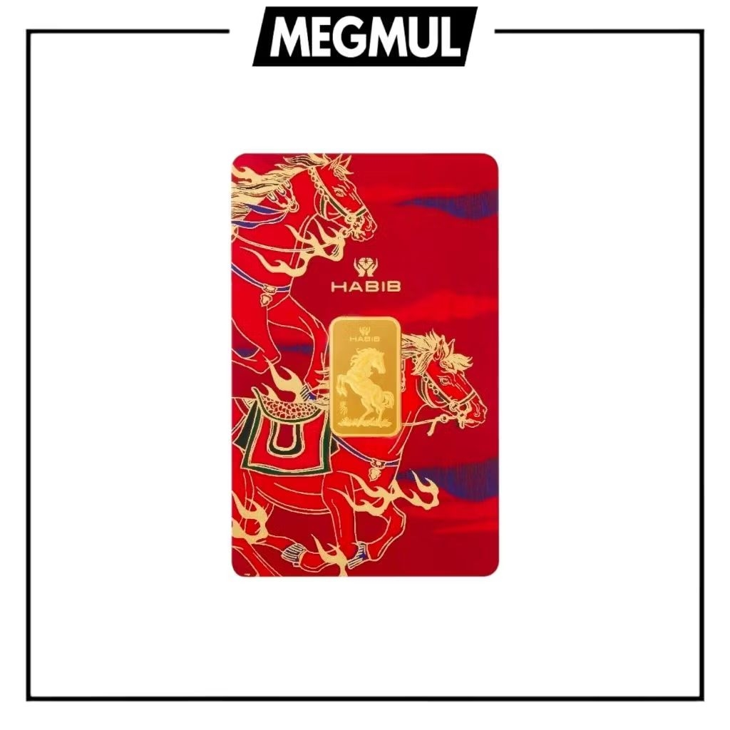 HABIB 5g 999.9 Gold Bar (Fiery Fortune) Habib Gold Bar - Limited&hellip;