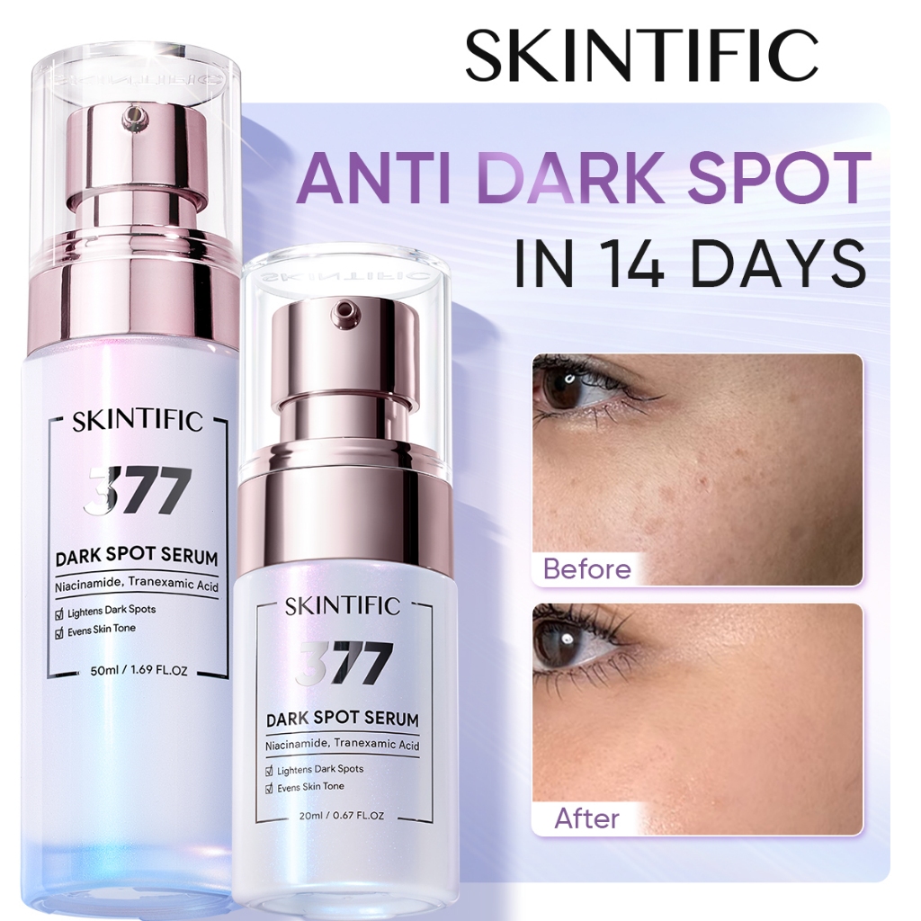 SKINTIFIC SymWhite 377 Serum Muka Fade Dark Spot in 14 days Essence with Niacinamide Brightening Whitening Skincare