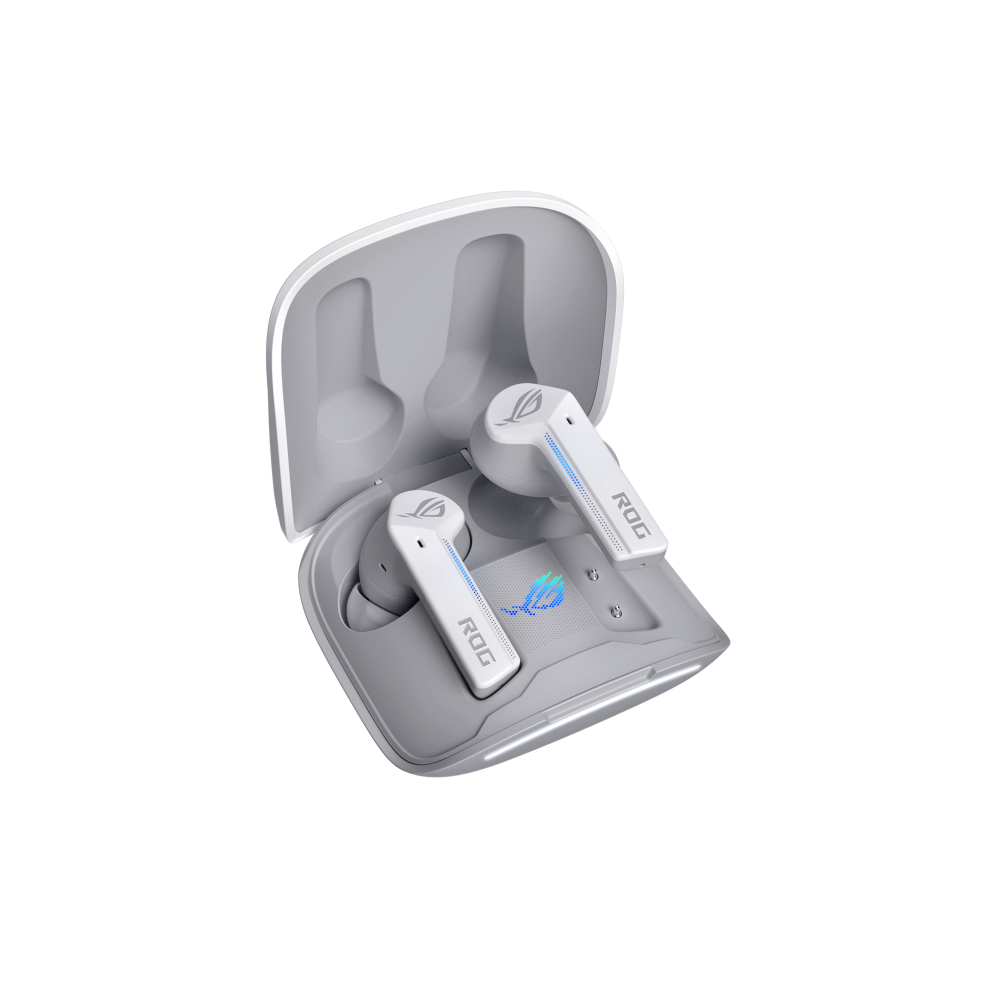 ASUS ROG CETRA TRUE WIRELESS GAMING EARBUDS HEADPHONES WITH LOW-LATENCY WIRELESS CONNECTION, ANC, UP