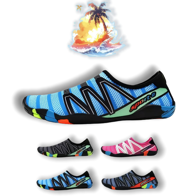Fitness, running, jump rope shoes, quick drying, soft soles, anti slip, beach, swimming, diving shoes