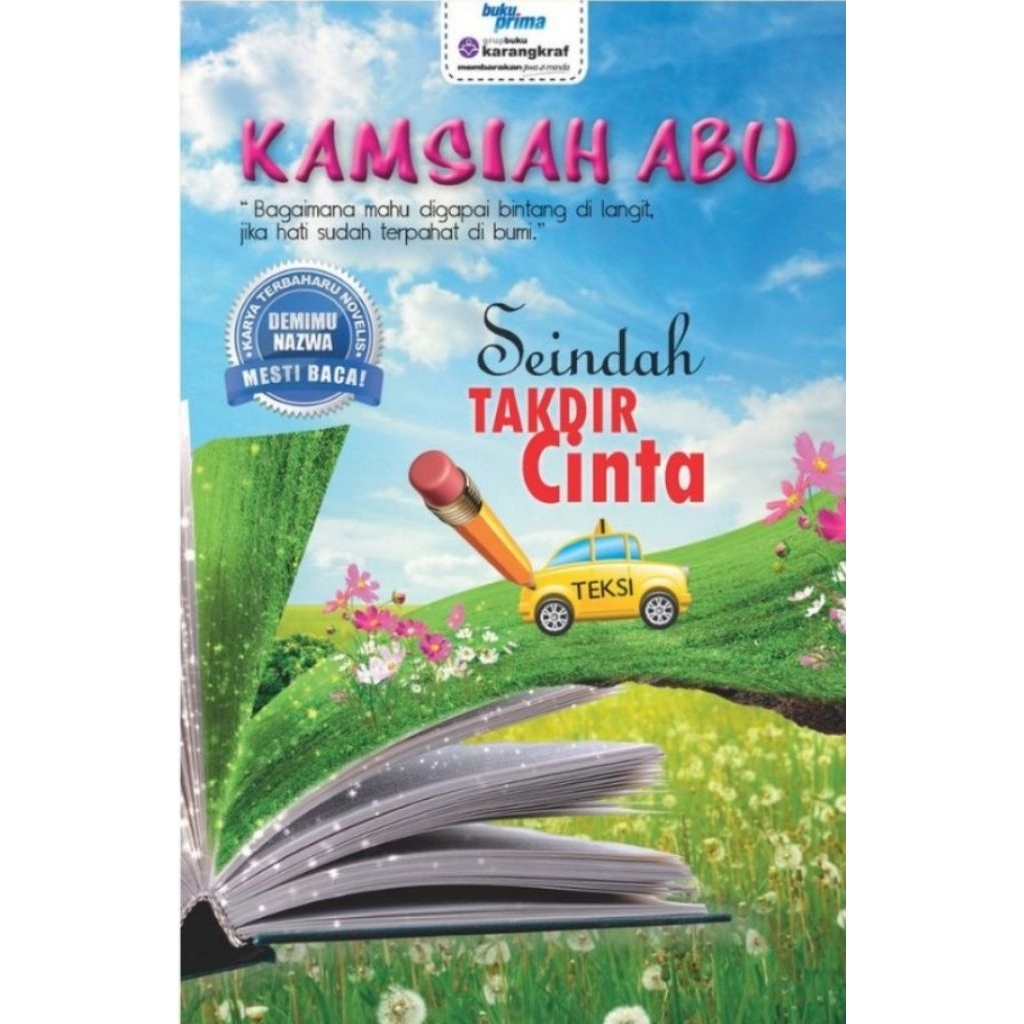 [HARGA ASAL RM27.90] Seindah Takdir Cinta - Kamsiah Abu (NEW OLD STOCK)
