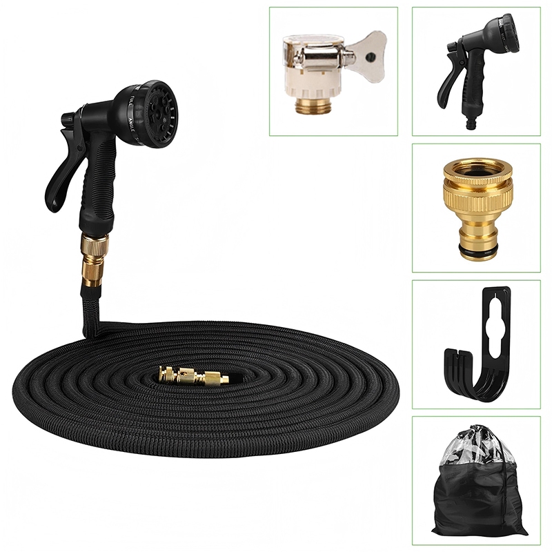 Expandable Magic Water Hose Pipe Getah Paip Cuci Kereta Car Wash Garden Irrigation Watering System