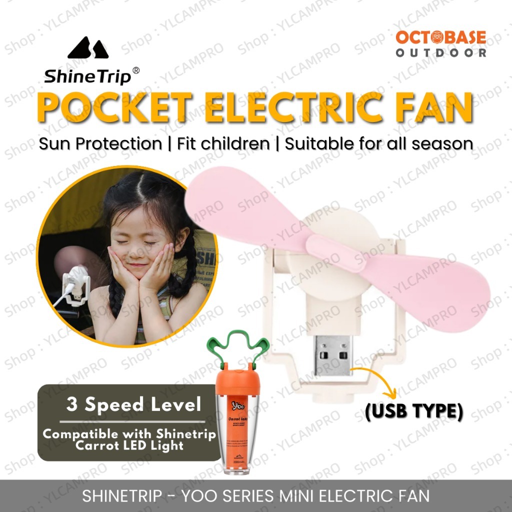 MINI POCKET FAN USB HANDHELD SHINETRIP REMOVABLE GADGETS COOLING SMALL FAN FOR OUTDOOR INDOOR KIPAS MINI USB