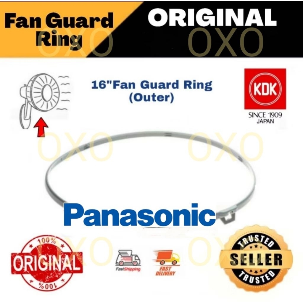 Original Pana sonic KDK 16 inch Fan Guard Ring (Outer) Table Fan/Wall Fan