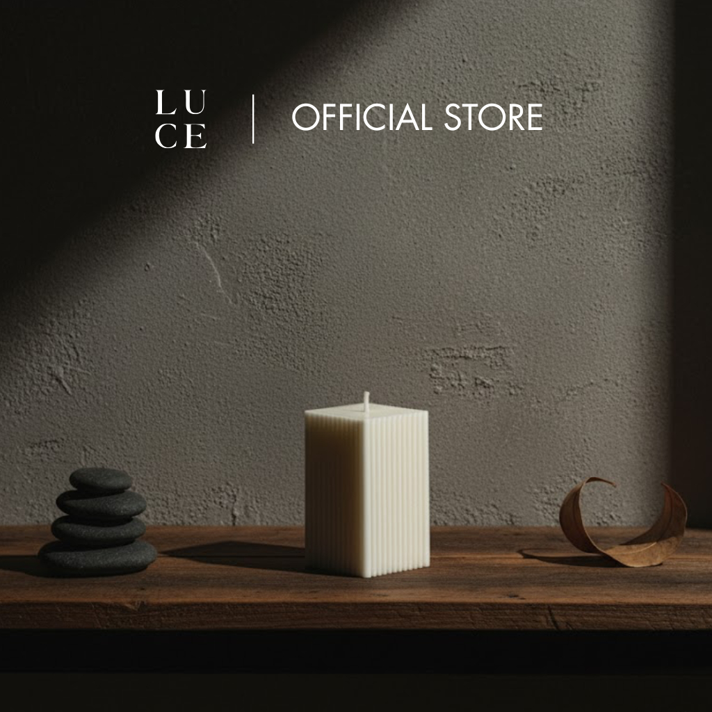 LUCE Prisma Scented Sculptural Candle | The Sculpted Candle