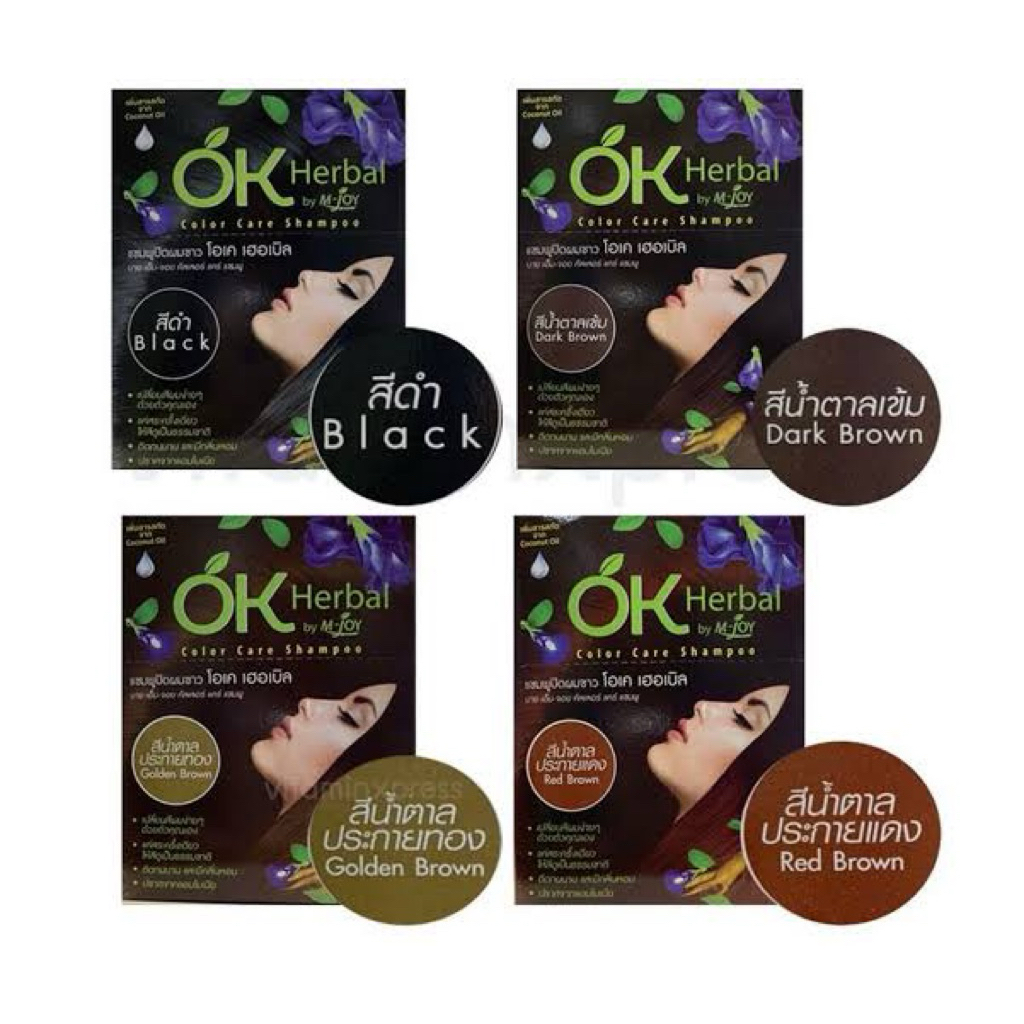 OK HERBAL HAIR CARE SHAMPOO (1SACHET)