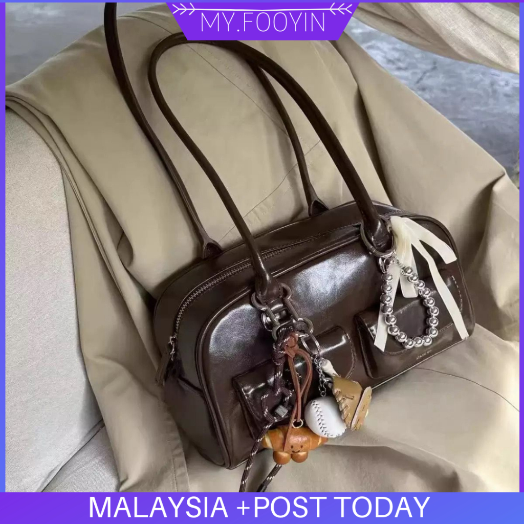 N339 READY STOCK MYFOOYIN Beg Bahu Mudah Alih, Gaya Sama untuk Wanita, Ketibaan Baru, Kapasiti Besar, Gaya Korea Selatan