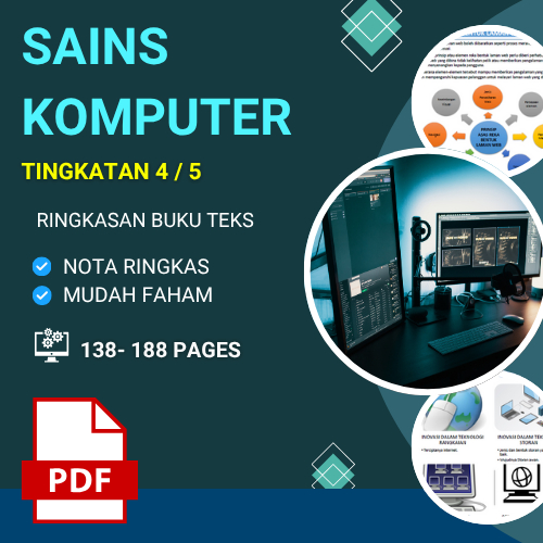 [C458] PDF - SAINS KOMPUTER NOTA BERDASAR BUKU TEKS MUDAH FAHAM