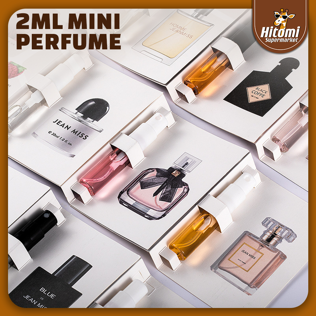 Hitomi Supermarket Mini Perfume 2ml/Perfume Tester/Perfume For Her/Perfume For Him/Minyak Wangi 2ml/迷你香水/香水试用装
