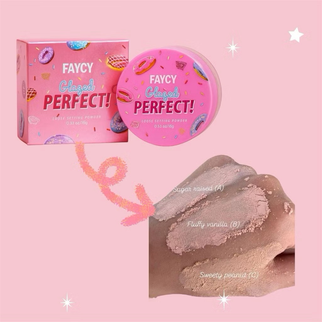 FAYCY LOOSE SETTING POWDER GLAZED PERFECT
