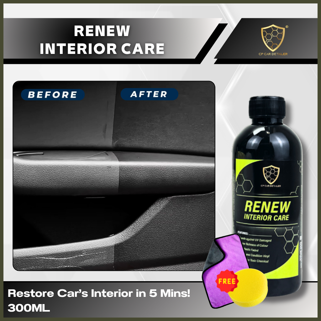 【CP CAR Detailer】RENEW Interior Care Car Leather Coating Plastic Coating Interior Coating