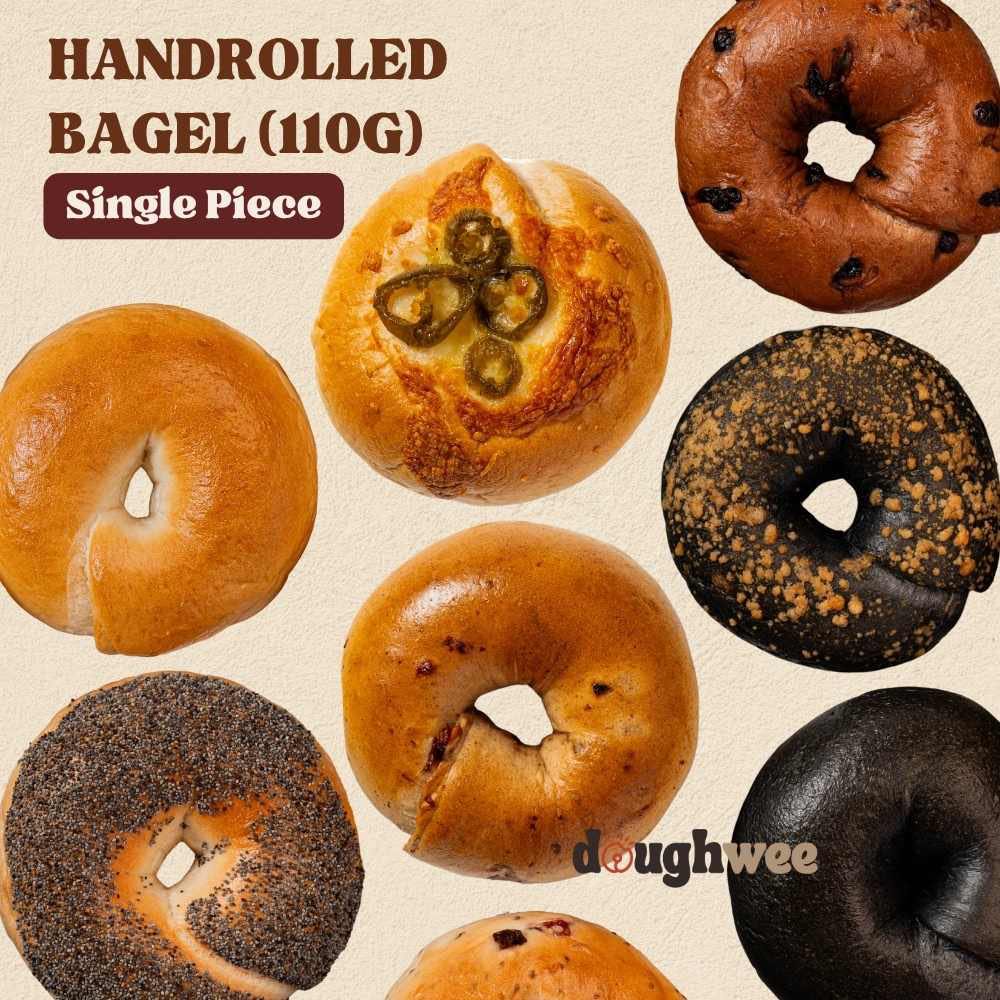 (Single Piece) 110g Hand-rolled Bagel