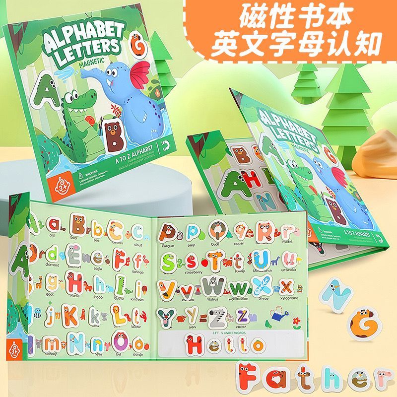 [TY 007] Permainaan Kanak-Kanak Perkataan Ejaan Bahasa Inggeris Magnet English Spelling Word Game Children's Magnetic
