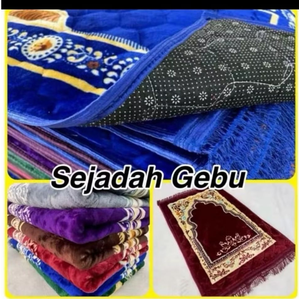 SEJADAH IMAM GEBU TEBAL DAN SIZE BESAR SOFT KOKO ATTIRE DEWASA