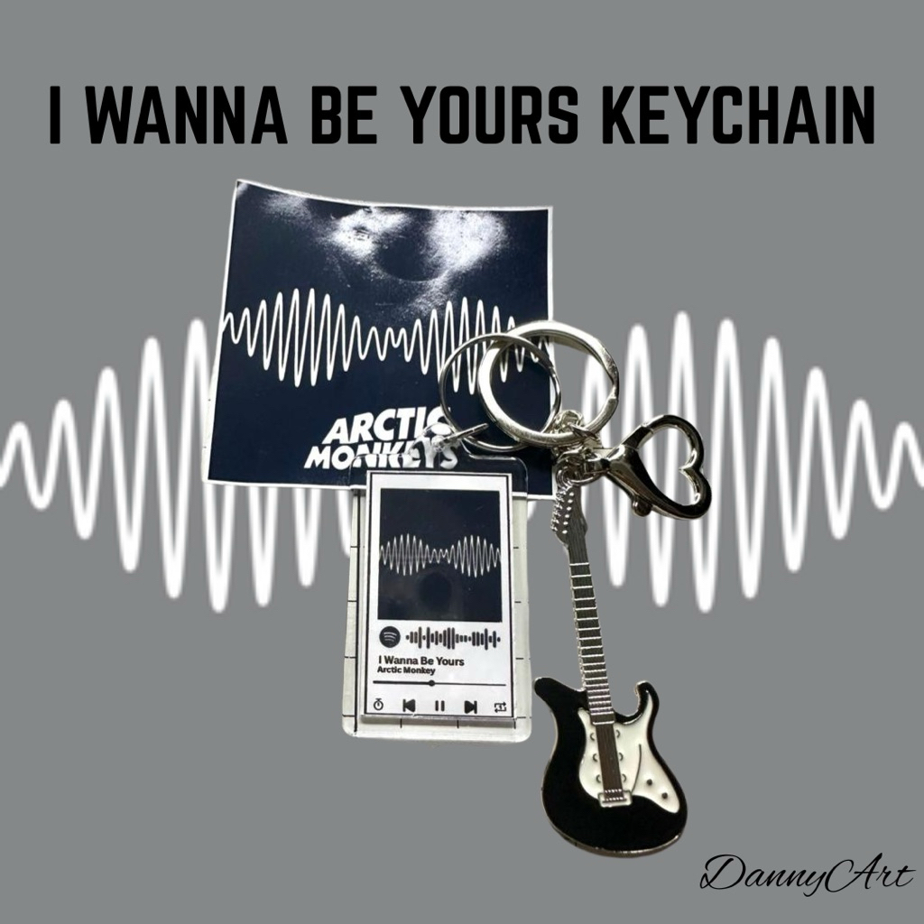 SPOTIFY KEYCHAIN - I Wanna Be Yours By Artic Monkeys🎧