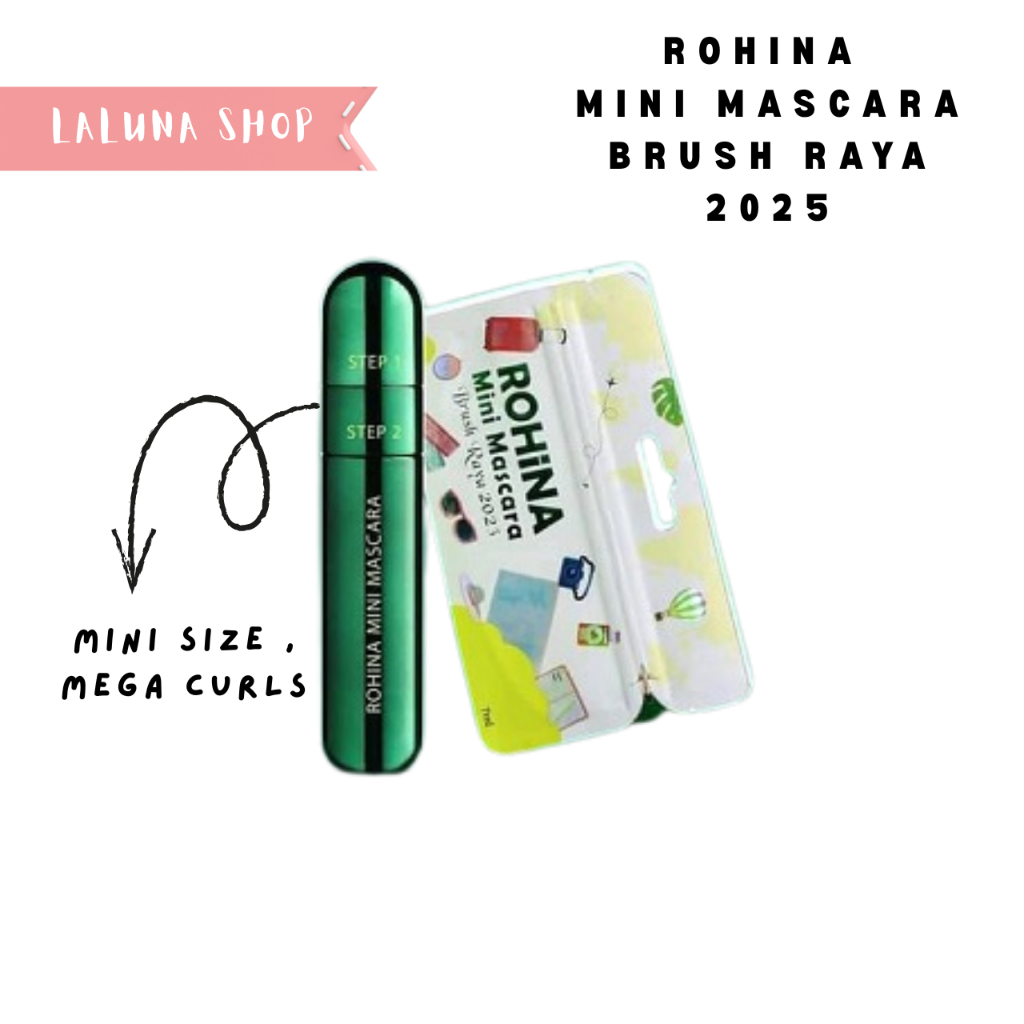 Rohina Mini Mascara Brush Raya 2023 7ml