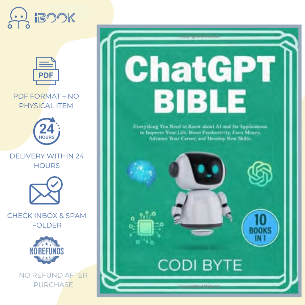 [Softcopy] ChatGPT全书：10合1 / ChatGPT Bible – 10 in 1 / ChatGPT Kitab 10 Dalam 1