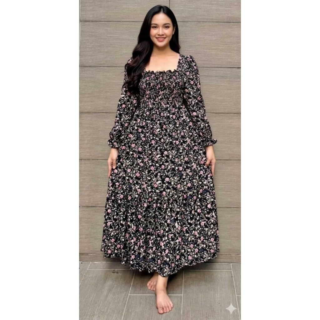 dres long princes free size fit 50kg-90kg