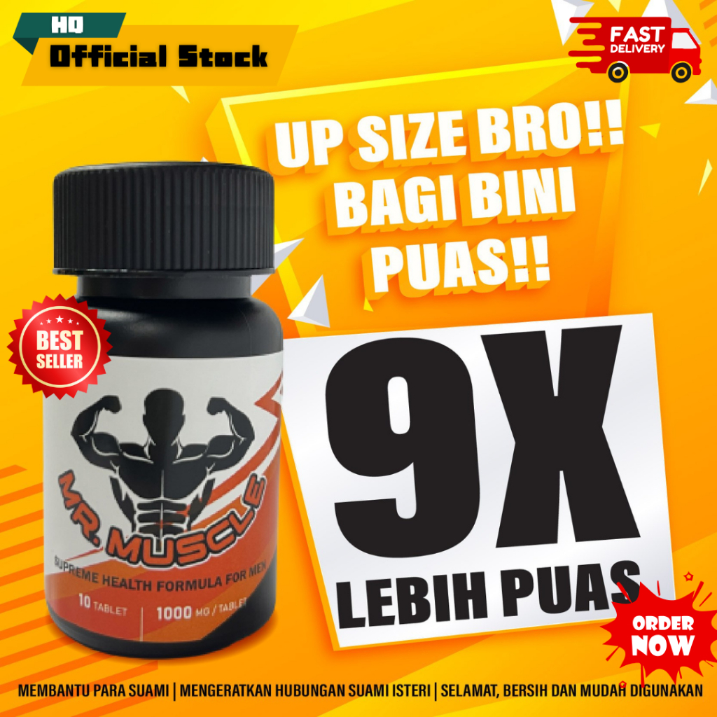 💯Fast Delivery🔥 Mr Muscle Men Herbal Boost 💪 Energy, Stamina & Confidence Support Natural Tongkat Ali Kuatt Lelaki 男性保健品