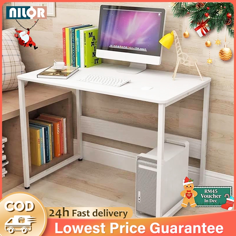 Student Study Table Computer Desk Meja Belajar Murah Home Writing Table Study Table for Kids Simple Computer Desk 学习桌