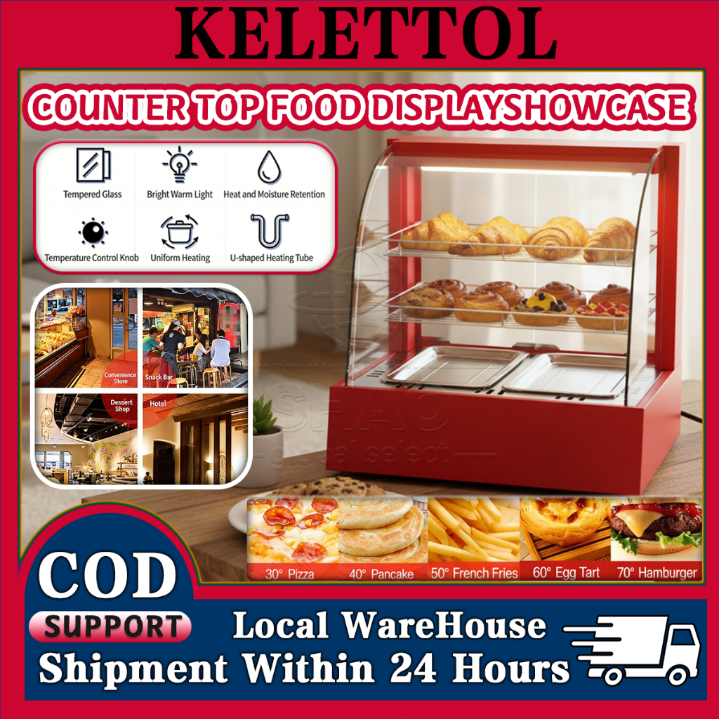 Commercial Food Warmer Display Electric food warming cabinet Stainless Steel Food Warmer Display