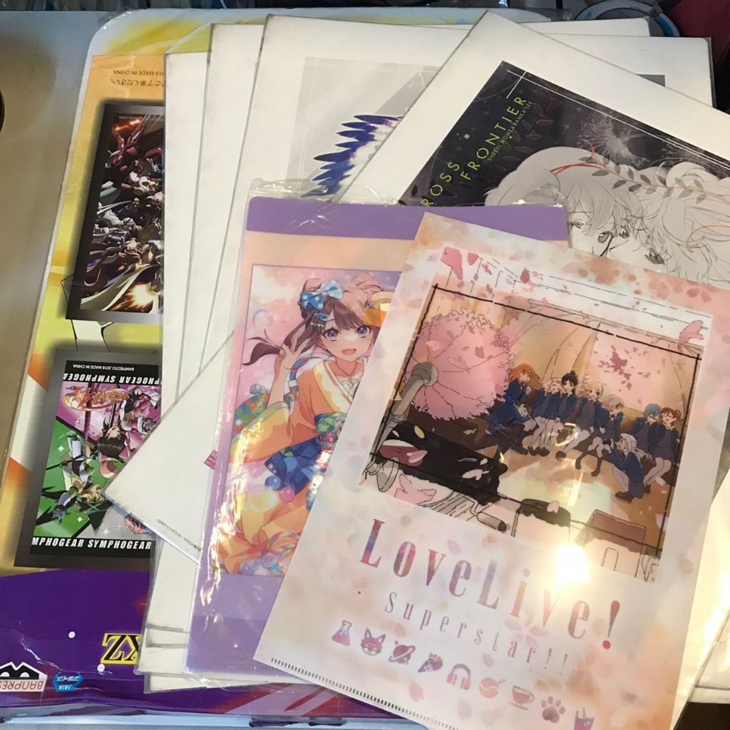 Part 8 Ori Japan Import Anime Merchandise Anime / Book / Anime Music box / Artboard Anime playmat 画板 动漫 文件夹 音乐盒