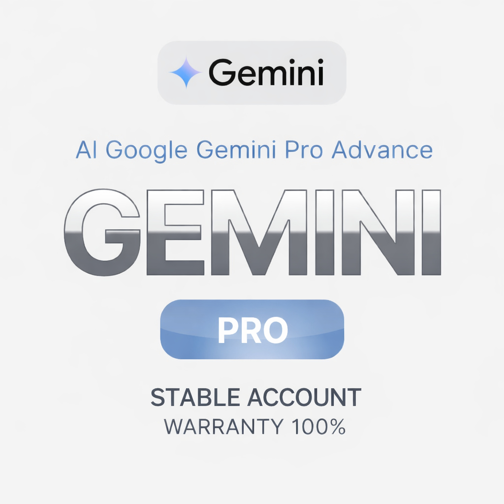 Gemini Pro AI Veo3 Unlimited 1 Year Stable | +Google Drive 2TB Free Claim Warranty 100%