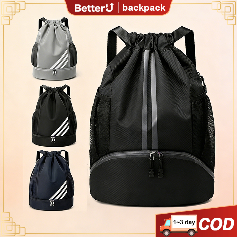 Outdoor Waterproof Drawstring Bag Gymsack Hiking Bag Cycling Bag Leisure Bag Sport Backpack Anti-Scratch Bag 运动背包