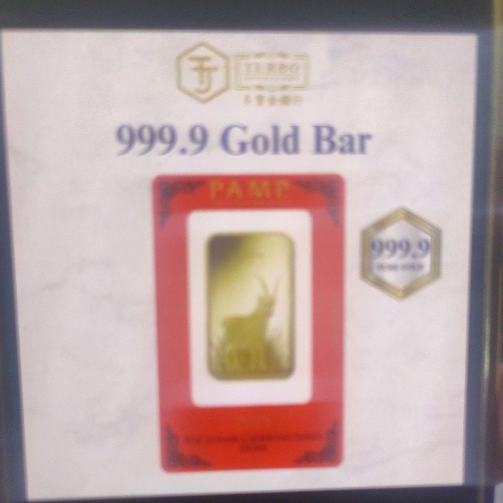 Turbo Pamp 100G Gold bar 999.9