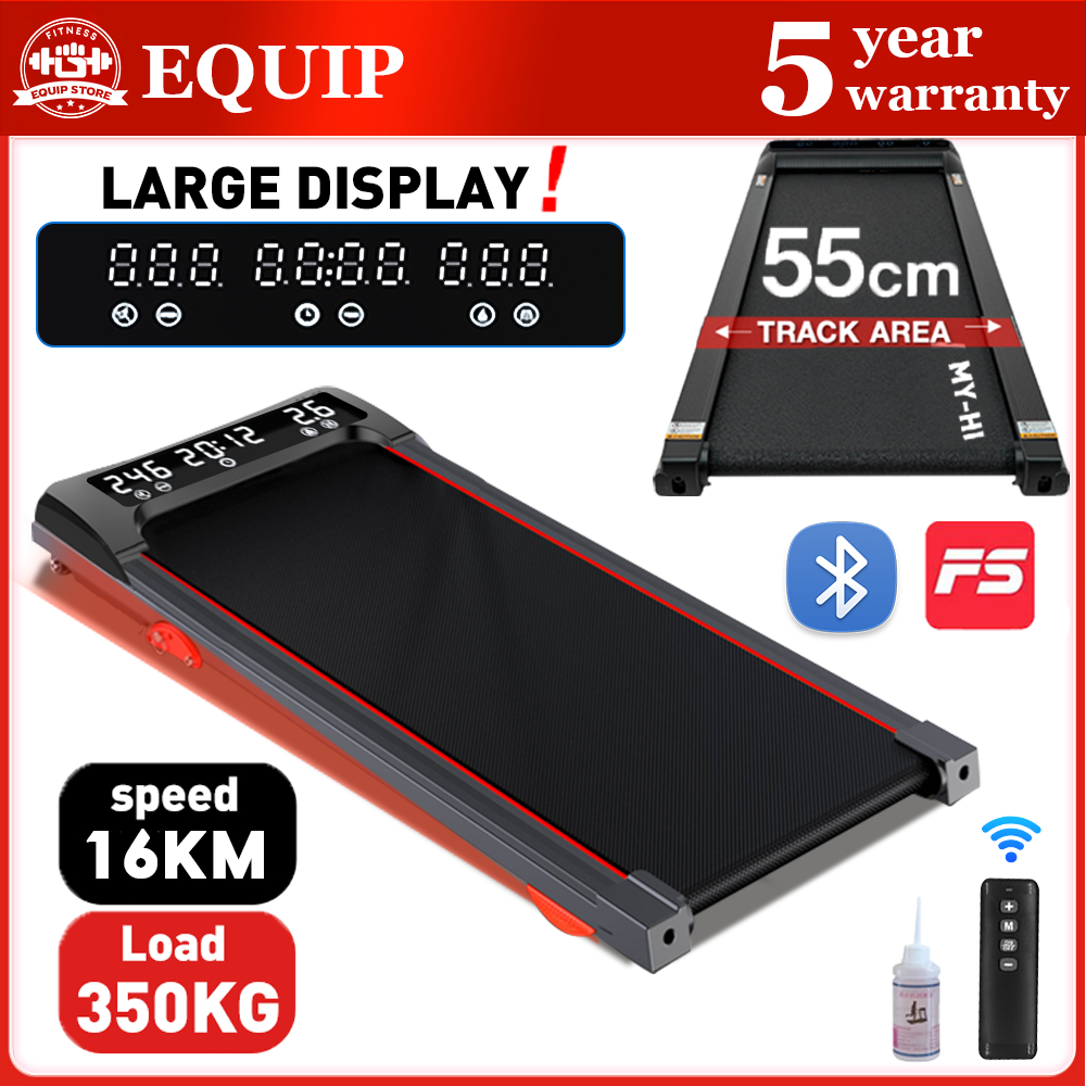 Treadmill Walking 5HP（APP+Music） Fitness Foldable Smart walking pad treadmill Run/Walk Machine Ultra-Thin Home Exercise