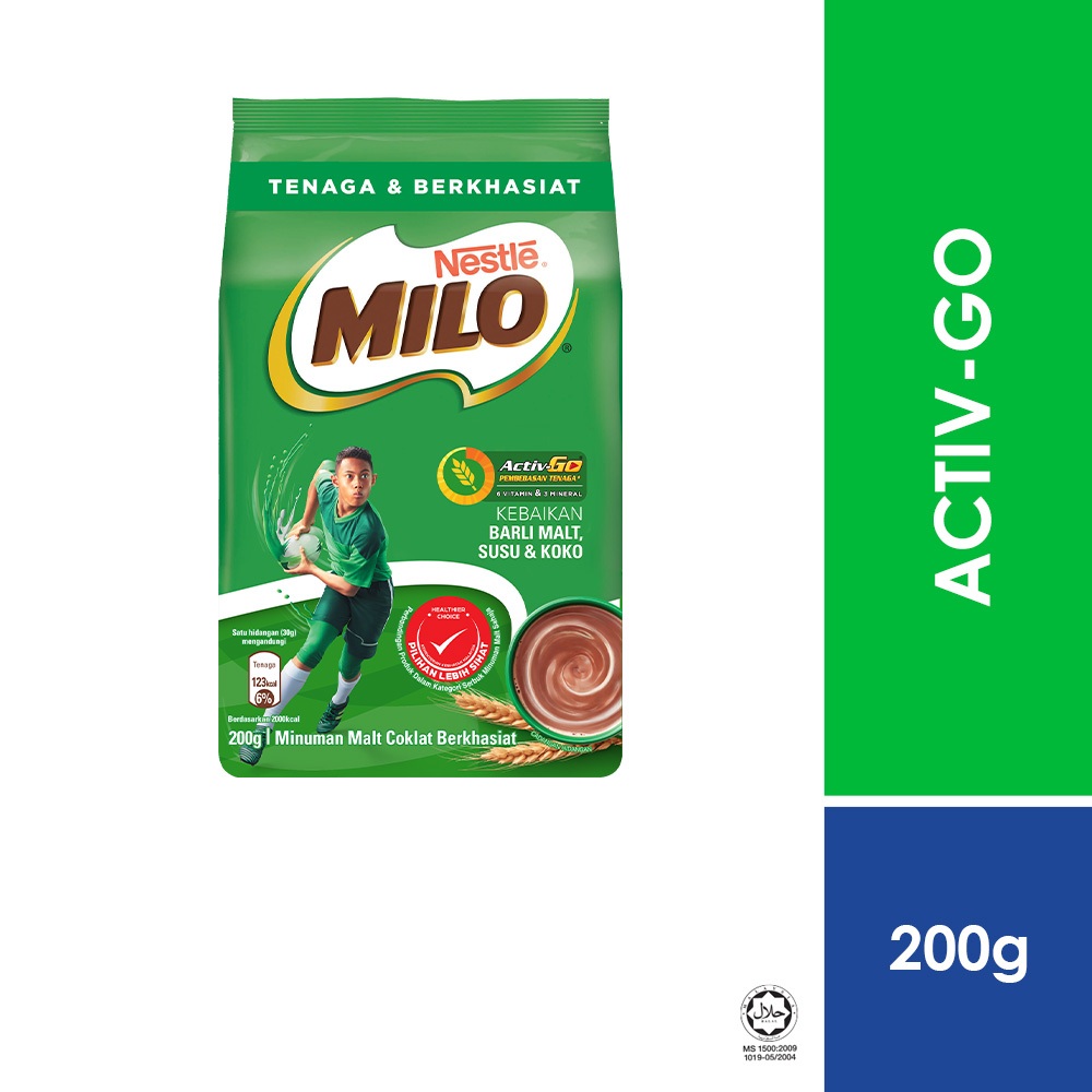 NESTLE Milo Activ-Go 200g (Halal)