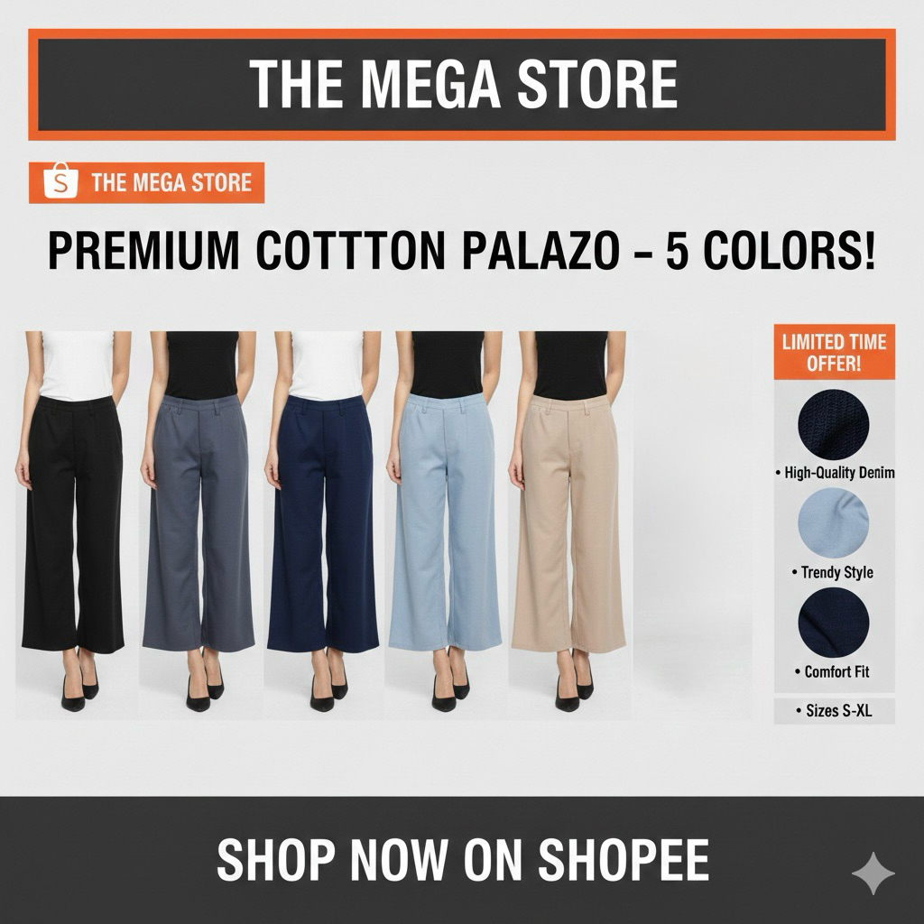 Palazzo cotton Women Palazzo Kain High class Good quality Cotton palazzo