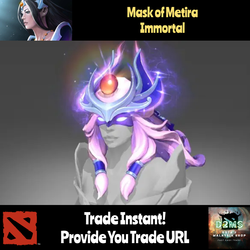 Dota2 Mirana Mask of Metira Immortal