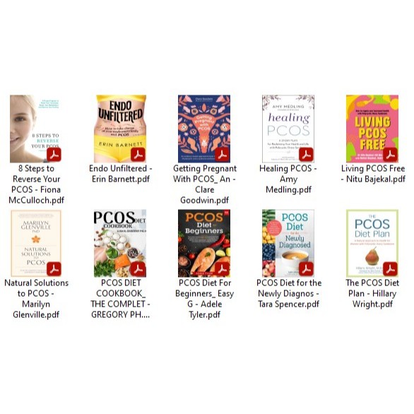 [𝔑𝔬𝔫 𝔉𝔦𝔠𝔱𝔦𝔬𝔫] PCOS ebooks collection buy 9 free 1