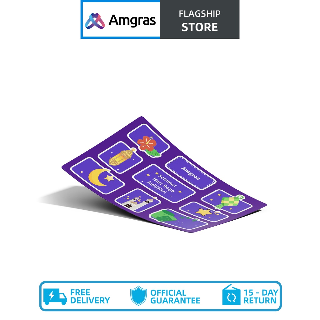 Amgras Ramadan personalized stickers large collection of various DIY stickers