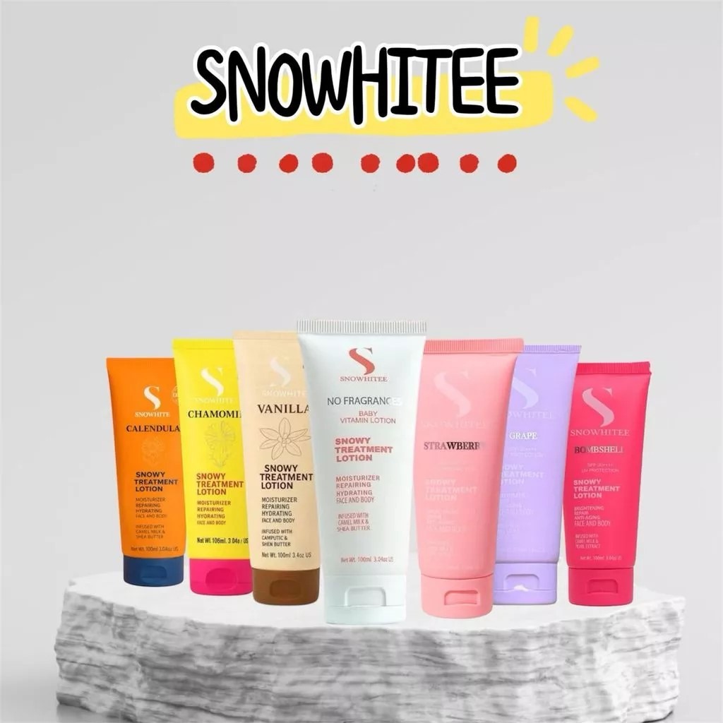 SNOWHITEE TREATMENT LOTION CAMEL MILK SUSU UNTA MERAWAT MASALAH KULIT KERING ECZEMA GATAL RUAM