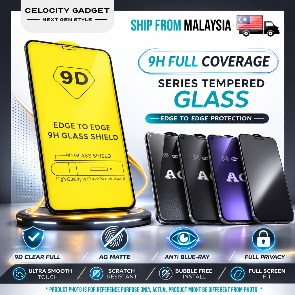 OPPO A96 A76 A16 A16s A16k Full Coverage Tempered Glass
