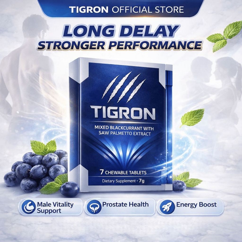 (FAST SHIPPING) Tigron （Herbal Energy Support) (KERASSS) (KUATTT) 7 Sachet pack