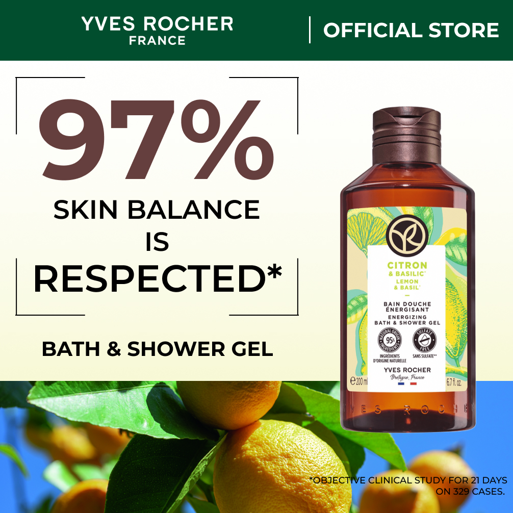 Yves Rocher Bath & Shower Lemon & Basil